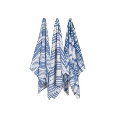 ENS. 3 LINGES VAISSELLE XL BLEU ENS. 3 LINGES VAISSELLE XL BLEU