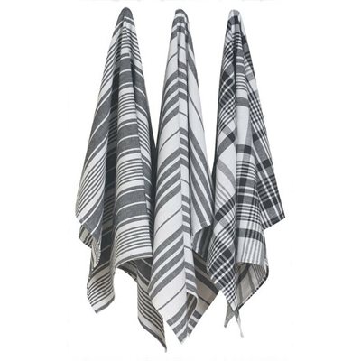 ENS. 3 LINGES VAISSELLE XL NOIR ENS. 3 LINGES VAISSELLE XL NOIR
