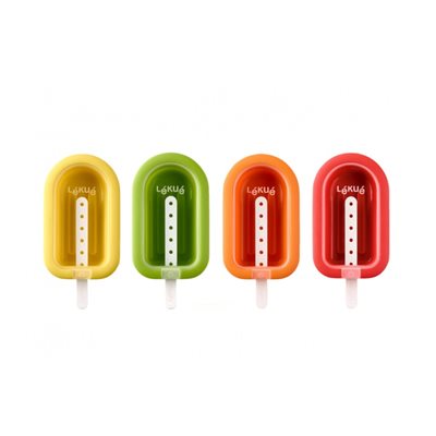 ENS. 4 MOULES POPSICLES LARGES ENS. 4 MOULES POPSICLES LARGES