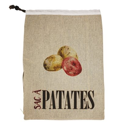 SAC EN LIN POUR PATATES SAC EN LIN POUR PATATES