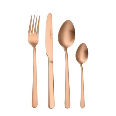 ENS. 16 PCS COUTELLERIE OSLO CUIVRE ENS. 16 PCS COUTELLERIE OSLO CUIVRE