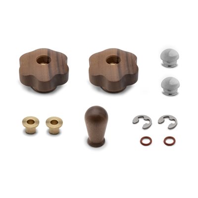 KIT BOUTONS EN BOIS DE NOYER KIT BOUTONS EN BOIS DE NOYER