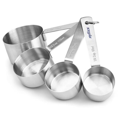 ENS. 4 TASSES À MESURER ENS. 4 TASSES À MESURER